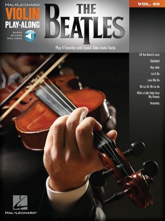 The Beatles (+Online Audio Access): for violin violin playalong vol.60