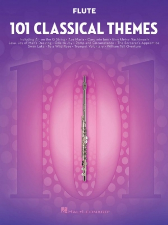 101 classical Themes for flute