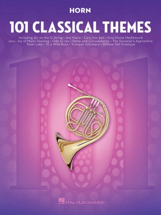 101 classical Themes for horn