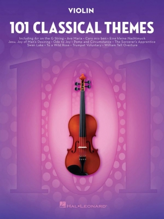 101 classical themes for violin