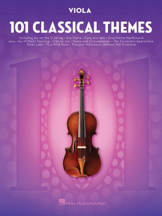 101 classical Themes for viola
