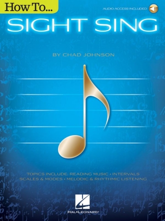Chad Johnson, How to Sight Sing Vocal Buch + Online-Audio