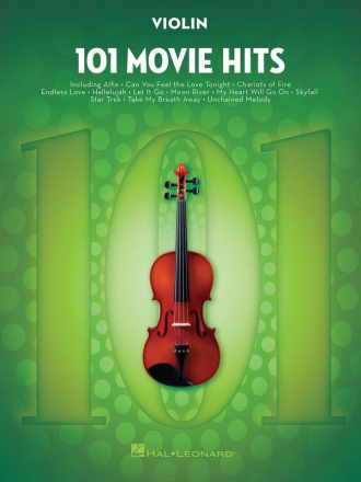 101 Movie Hits: for violin