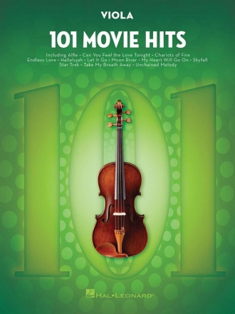 101 Movie Hits: for viola