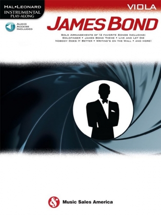 James Bond Viola Buch + Online-Audio