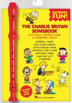 The Charlie Brown(TM) Songbook - Recorder Fun! Recorder Paket