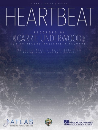 Heartbeat Piano, Vocal and Guitar Blatt