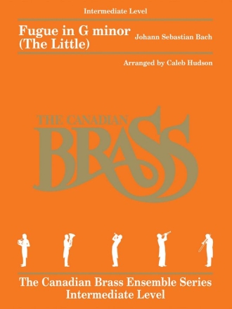 Johann Sebastian Bach, Fugue In G Minor The Little Blechblserquintett Partitur + Stimmen