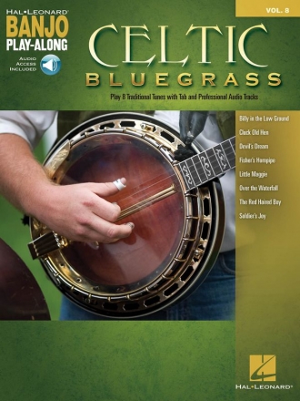 HL00160077 Celtic Bluegrass (+Online Audio Access):  banjo playalong vol.8