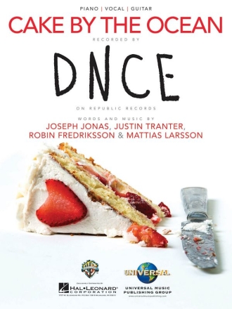 Cake by the Ocean Piano, Vocal and Guitar Blatt