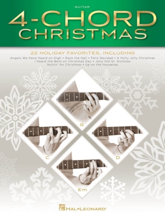 4-Chord Christmas Gitarre Buch