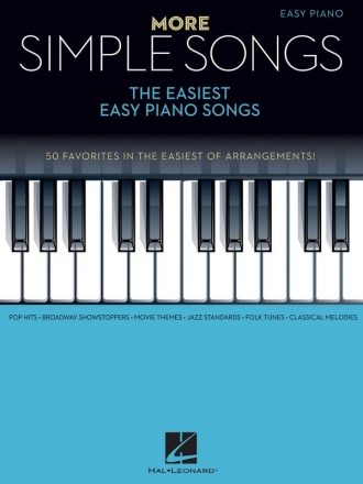 More simple Songs: for easy piano