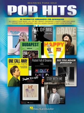Pop Hits 5-Finger Piano Buch