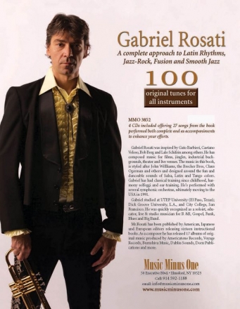 Gabriel Rosati, 100 Original Tunes for All Instruments Alle Instrumente Buch + 4 CDs