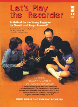 Gerald Burakoff_Sonya Burakoff, Let's Play the Recorder Recorder Buch + CD