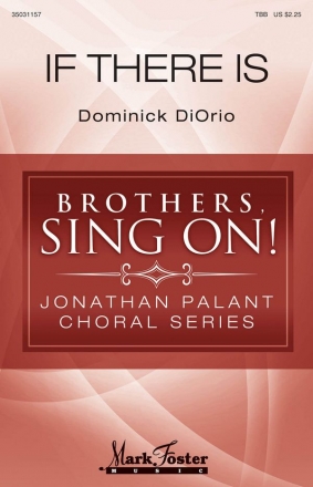 Dominick DiOrio, If There Is TBB Chorpartitur