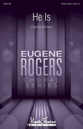 Carlos Simon, He Is SATB a Cappella Chorpartitur