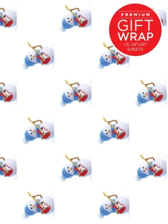Hal Leonard Wrapping Paper - Snowman Theme  Schreibmaterial