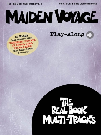 Mayden Voyage - Real Book Multi-Tracks vol.1 (+audio access): for all instruments