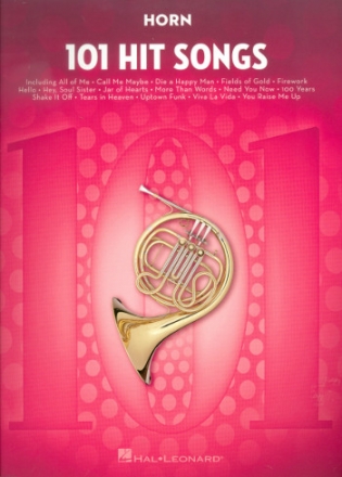 101 Hit Songs: for horn