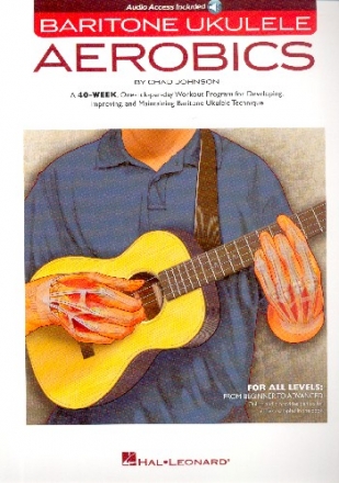 Baritone Ukulele Aerobics (+Online Access) for baritone ukulele