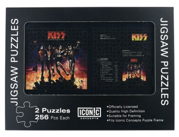 Kiss: Destroyer - Dual Pack Puzzle  GAME-TOYS