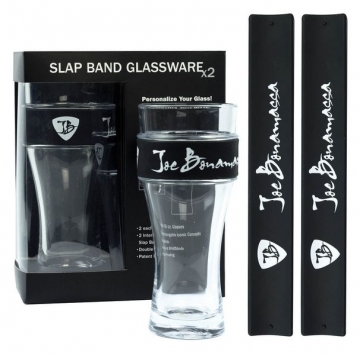 Joe Bonamassa 2-Pack Slap Band Pint Size Glassware  Glas