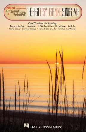 HL00199322 The best Easy Listening Songs ever: for keyboard (organ/piano) Mini E-Z play today vol.4
