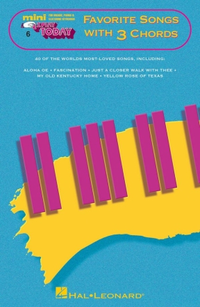 Favorite Songs with 3 Chords Klavier Buch