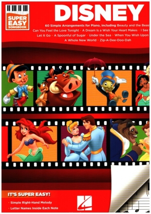 Super easy Songbook - Disney songbook piano/vocal/guitar