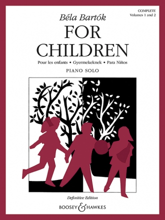 Bartk, Bla, For Children Volumes 1 and 2 (complete) fr Klavier