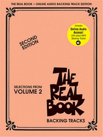 The Real Book Second Edition: Backing Tracks - Selections from vol.2 for C instruments