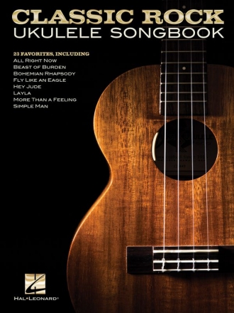 Classic Rock Ukulele Songbook: melody line/lyrics/uke chords songbook