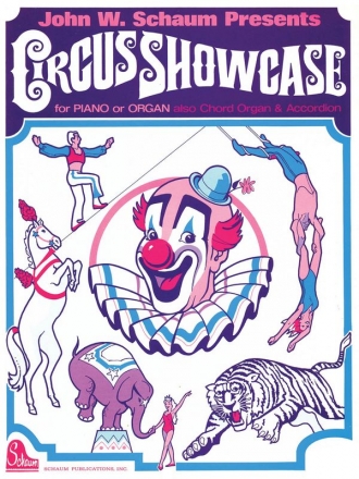 Circus Showcase Klavier Buch