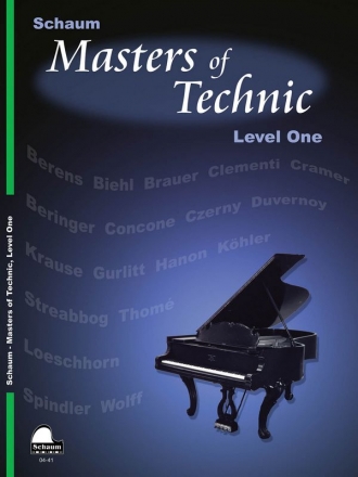 Masters Of Technic, Lev 1 Klavier Buch