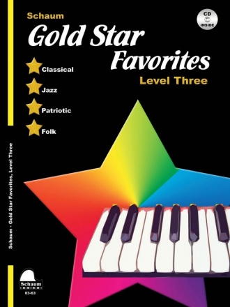 Gold Star Favorites Klavier Buch + CD