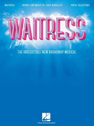 Waitress Vocal Selections songbook piano/vocal/guitar