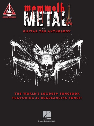 Mammoth Metal Guitar Tab Anthology for guitar Songbook tab, chords, notes, lyrics