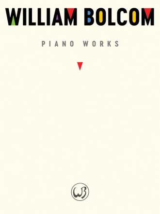 William Bolcom Piano Works Klavier Buch