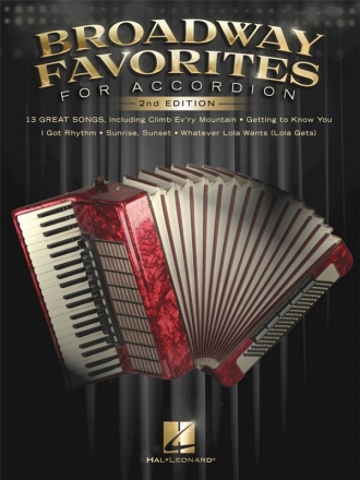 Broadway Favorites for accordion