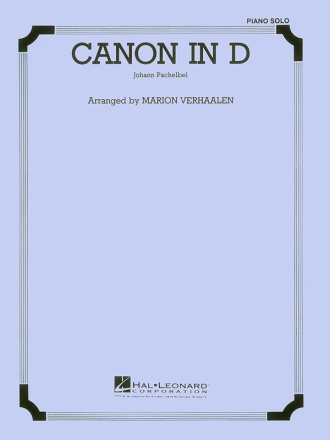 Canon in D  for piano