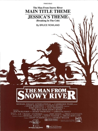The Man From Snowy River/Jessica's Theme Klavier Blatt