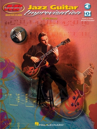 Sid Jacobs, Jazz Guitar Improvisation Gitarre Buch + Online-Audio