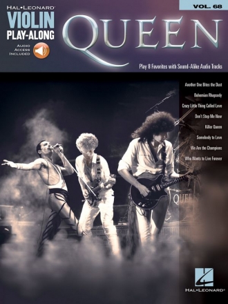 Queen (+Audio Access): for violin violin playalong vol.68