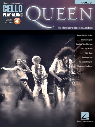 Queen (+Online Audio Access): for cello cello playalong vol.8
