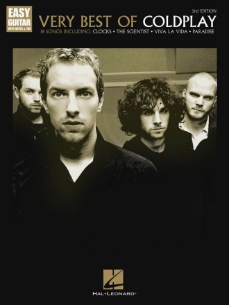 Very Best of Coldplay: for easy guitar/tab (with lyrics and chords)