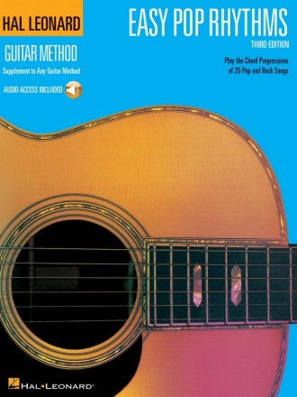 Easy Pop Rhythms - Third Edition (+Online Audio) for guitar
