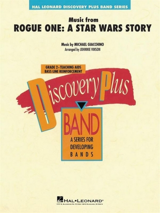 John Williams, Music from Rogue One: A Star Wars Story Concert Band/Harmonie Partitur + Stimmen