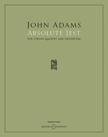 Absolute Jest for string quartet and orchestra score