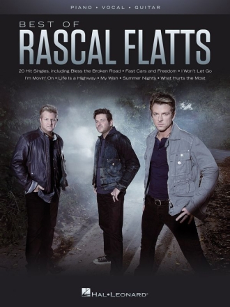 Best Of Rascal Flatts Piano, Vocal and Guitar Buch